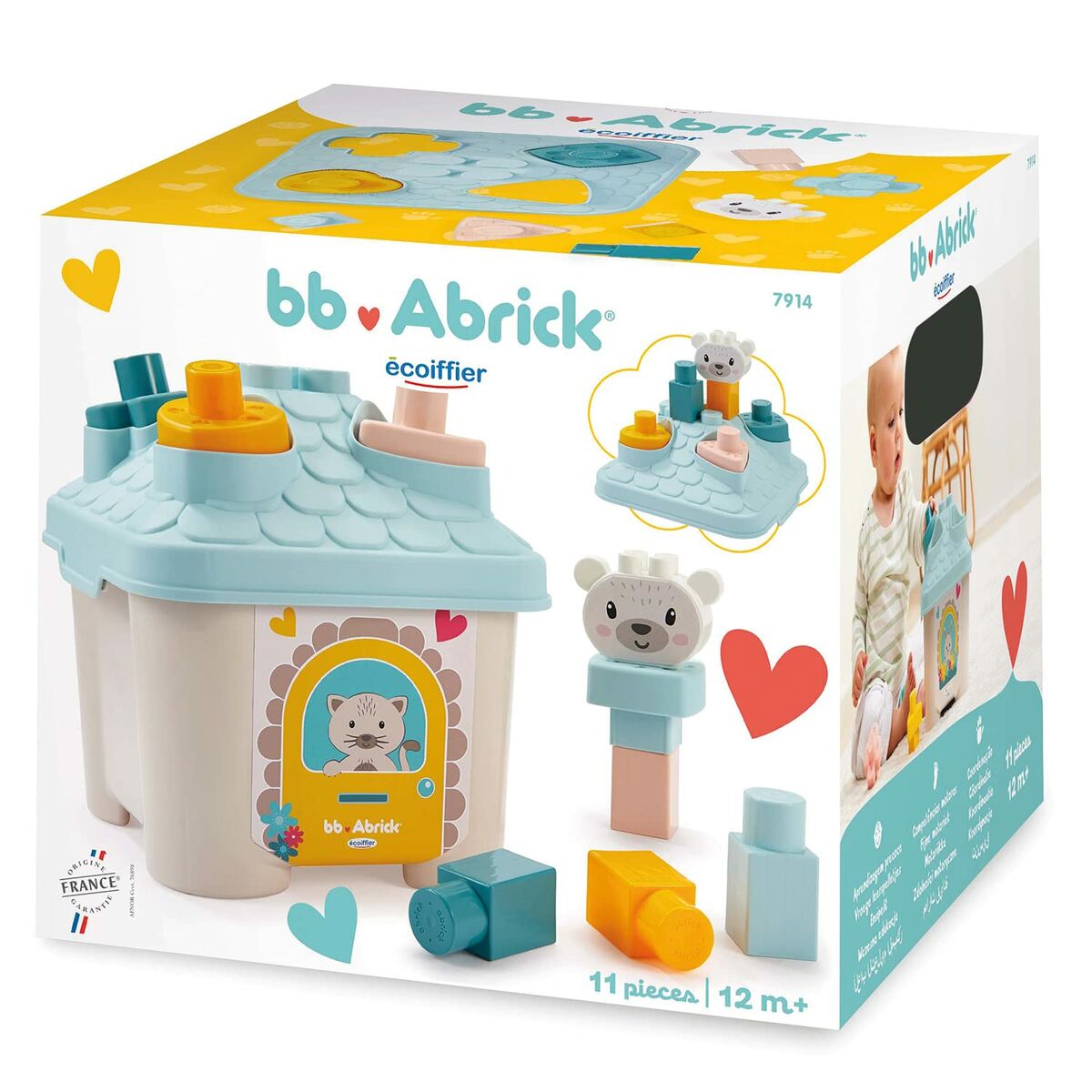 Playset Ecoiffier Animal House 4 Piese
